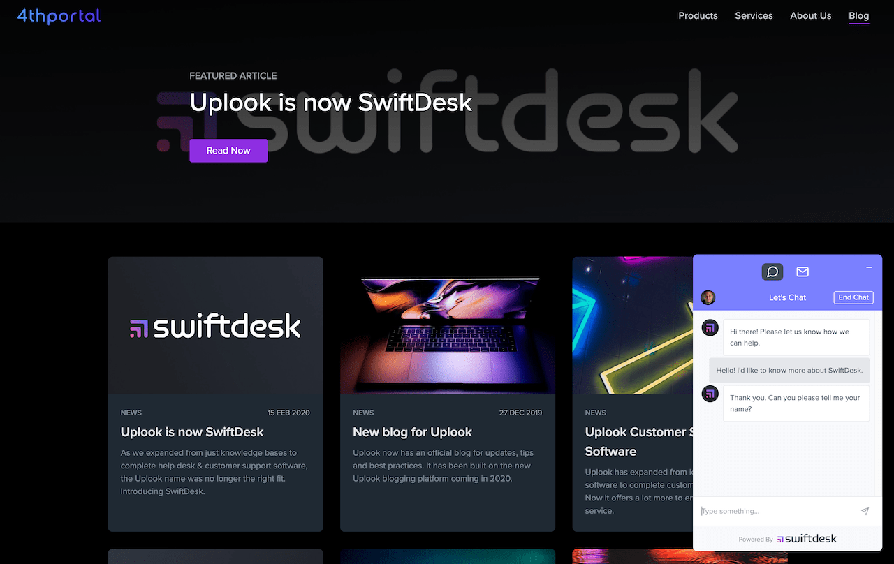 SwiftDesk screenshots - SwiftDesk Blog