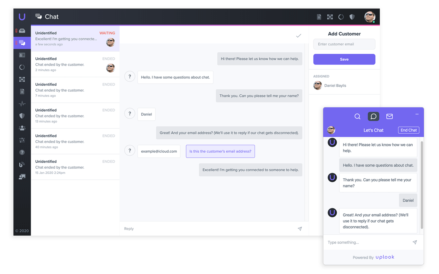 Uplook Chat Hero